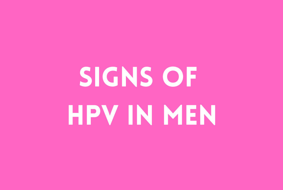 Signs of HPV in Men